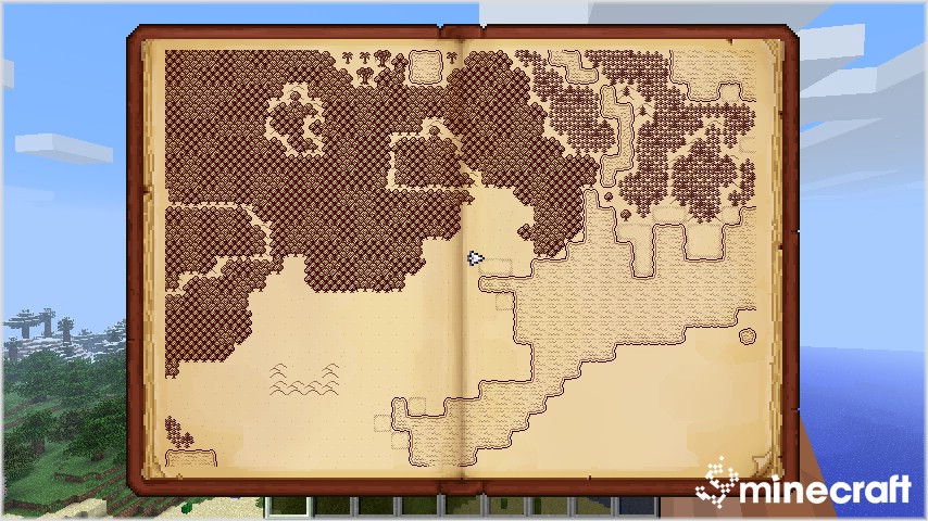 Мод мини карта для Майнкрафт